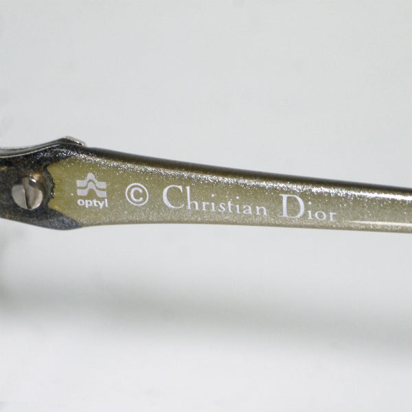 Old Dior ラメグラデーション サングラス(青×黄)