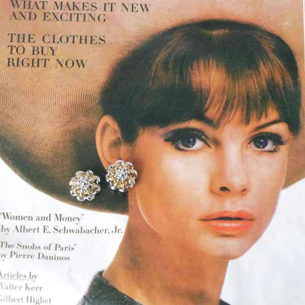 Old Dior Vintage ドイツ製 大ぶりイヤリング