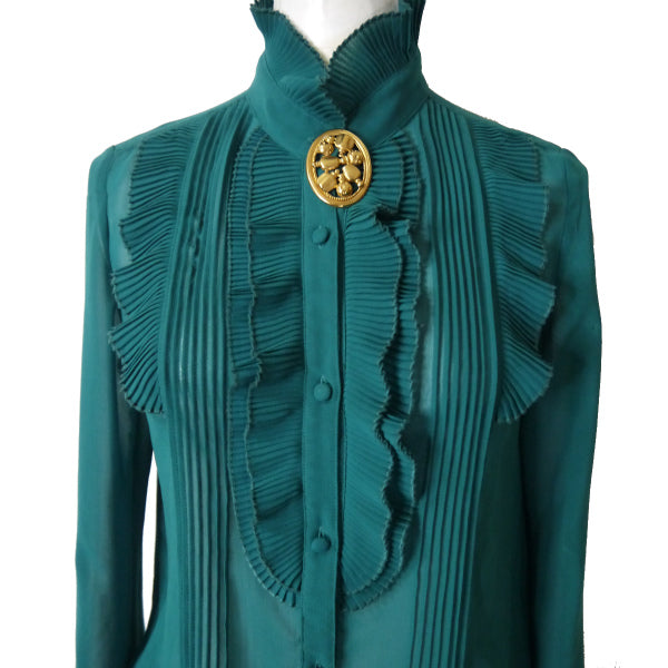 OLD Dior 香水瓶モチーフブローチ(ゴールド)