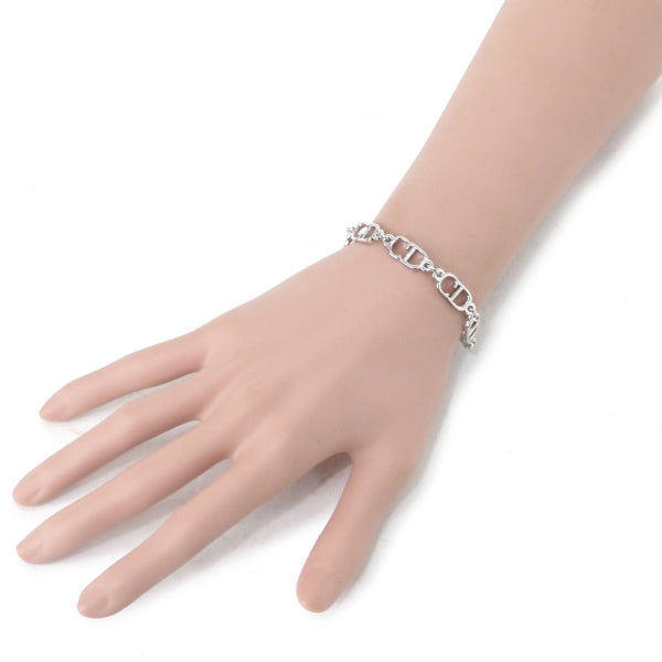 C.Dior ロゴチェーンブレスレット(シルバー)