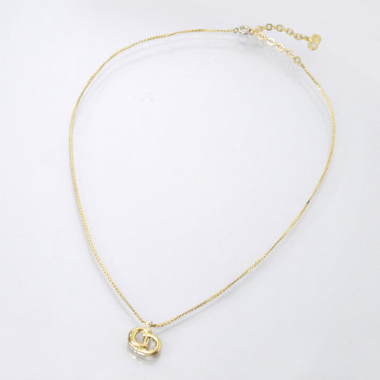 C.Dior CDロゴネックレス(ゴールド)