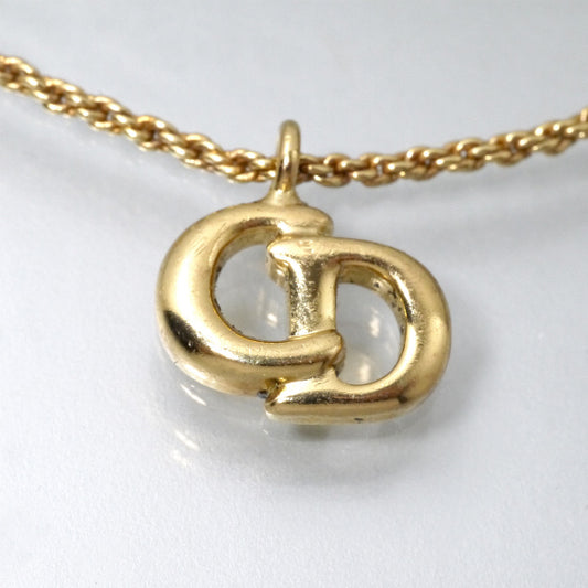 C.Dior CDロゴブレスレット(ゴールド)