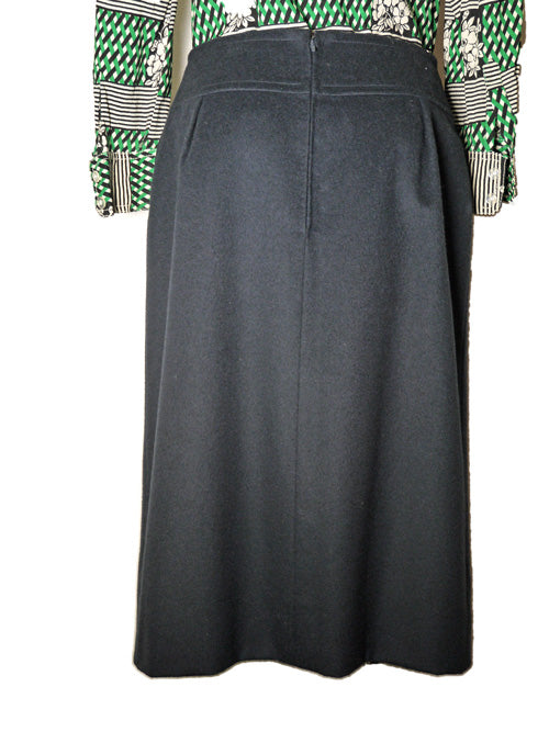 Old Celine ブラックスカート
