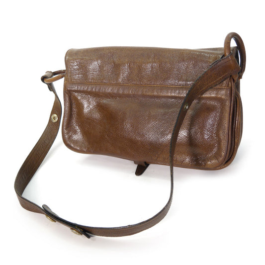 OLD CELINE 馬車ロゴ 2WAY総革ショルダー(濃茶)