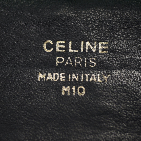 OLD CELINE 斜めステッチレザー長財布(黒)