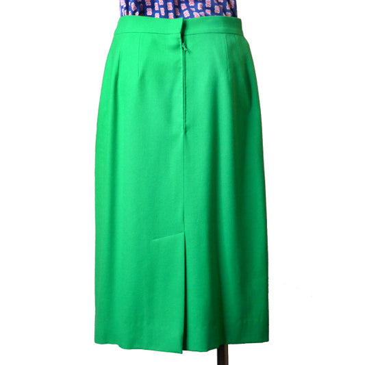 OLD CELINE ロングストレートスカート(エメラルド)