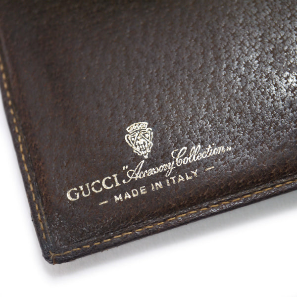 OLD Gucci アクセコ カードケース(茶)