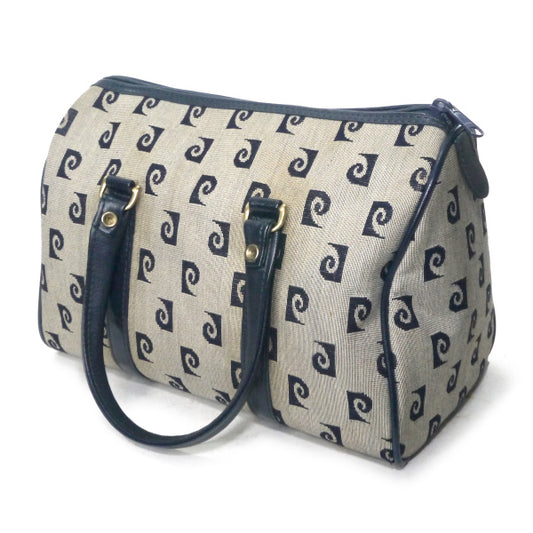 Pierre cardin Pロゴボストンバッグ(青)