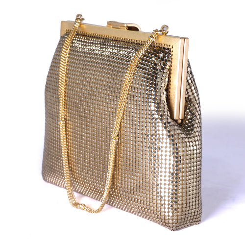 Pierre cardin ゴージャスパーティバッグ(ゴールド)