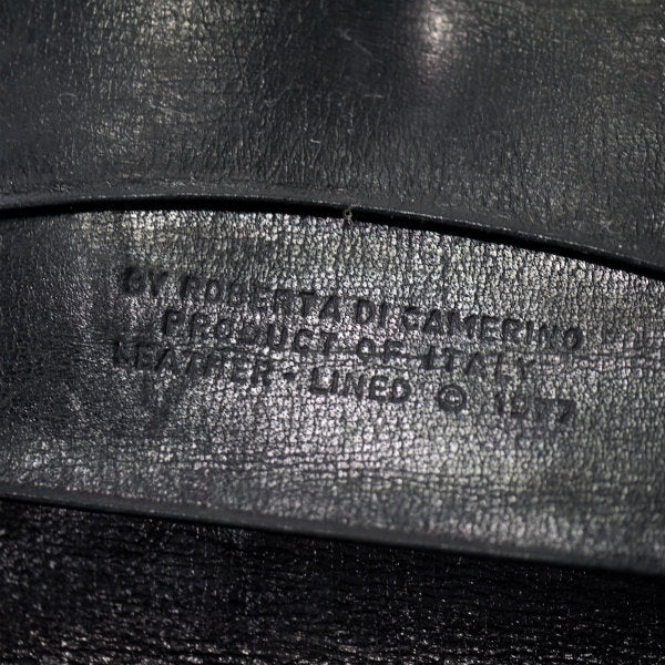 Roberta モケット トリコロール長財布(緑・紺・赤)