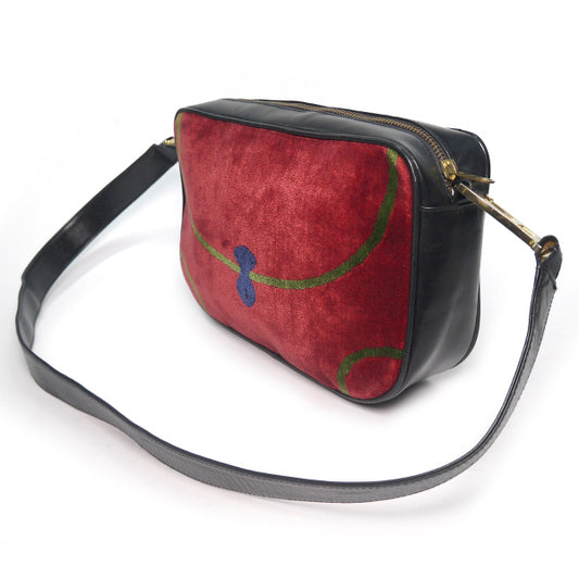 Roberta 騙し絵モケット斜め掛けショルダー