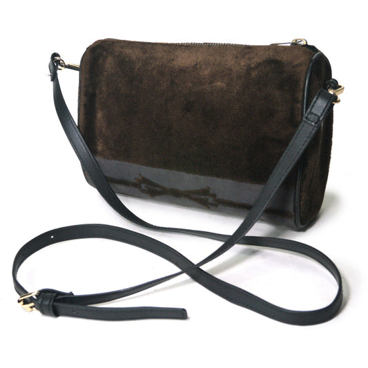 Roberta ビロードショルダー(茶)