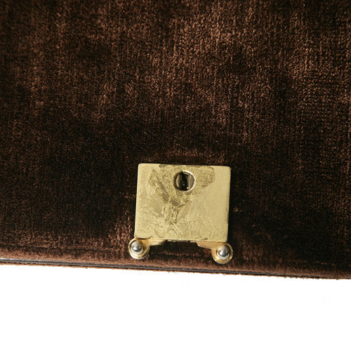 Roberta ビロードショルダー(茶)