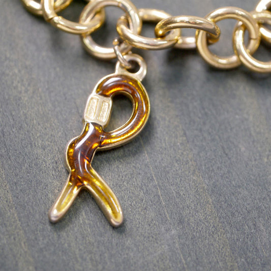 Roberta Rモチーフ ブレスレット(べっ甲調)