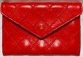 CHANEL ラム ミニ財布(レッド)
