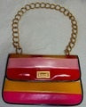 CHANELマルチカラーチェーンバッグ