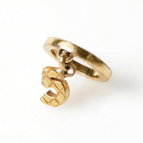 CHANELリングNO5(ゴールド)