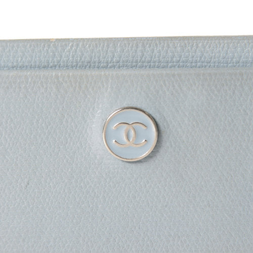 CHANELカードケース(水色)