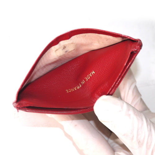 OLD CHANEL カードケース(赤)