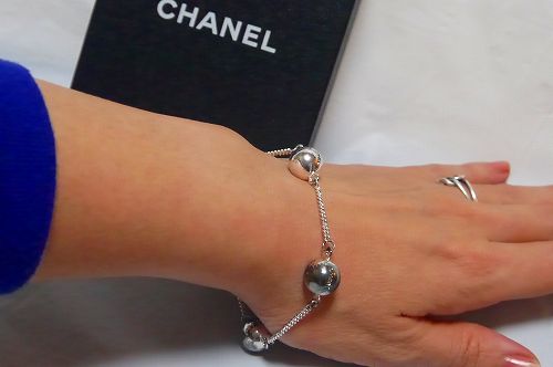Chanel シルバーブレスレット