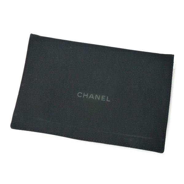 OLD CHANEL <訳あり>ココステッチWホック折財布(ピンク/キャビアスキン)