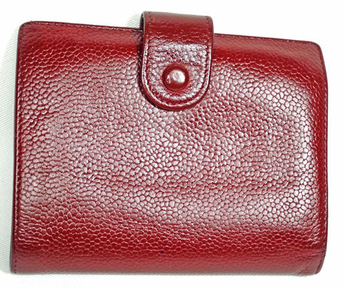 CHANEL キャビア 財布(ワインレッド)