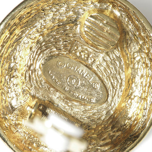 CHANEL イヤリング(ゴールド 大パール)