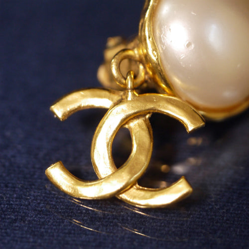 CHANEL ココマークイヤリング(ゴールド・大パール)