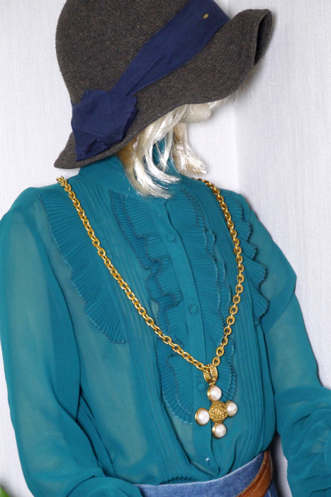 CHANEL ヴィンテージネックレス(ココマーク・パール)