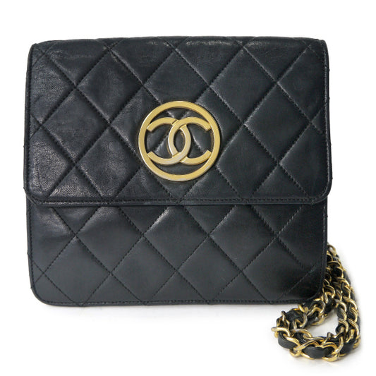 CHANEL ココマーク マトラッセチェーンポシェット