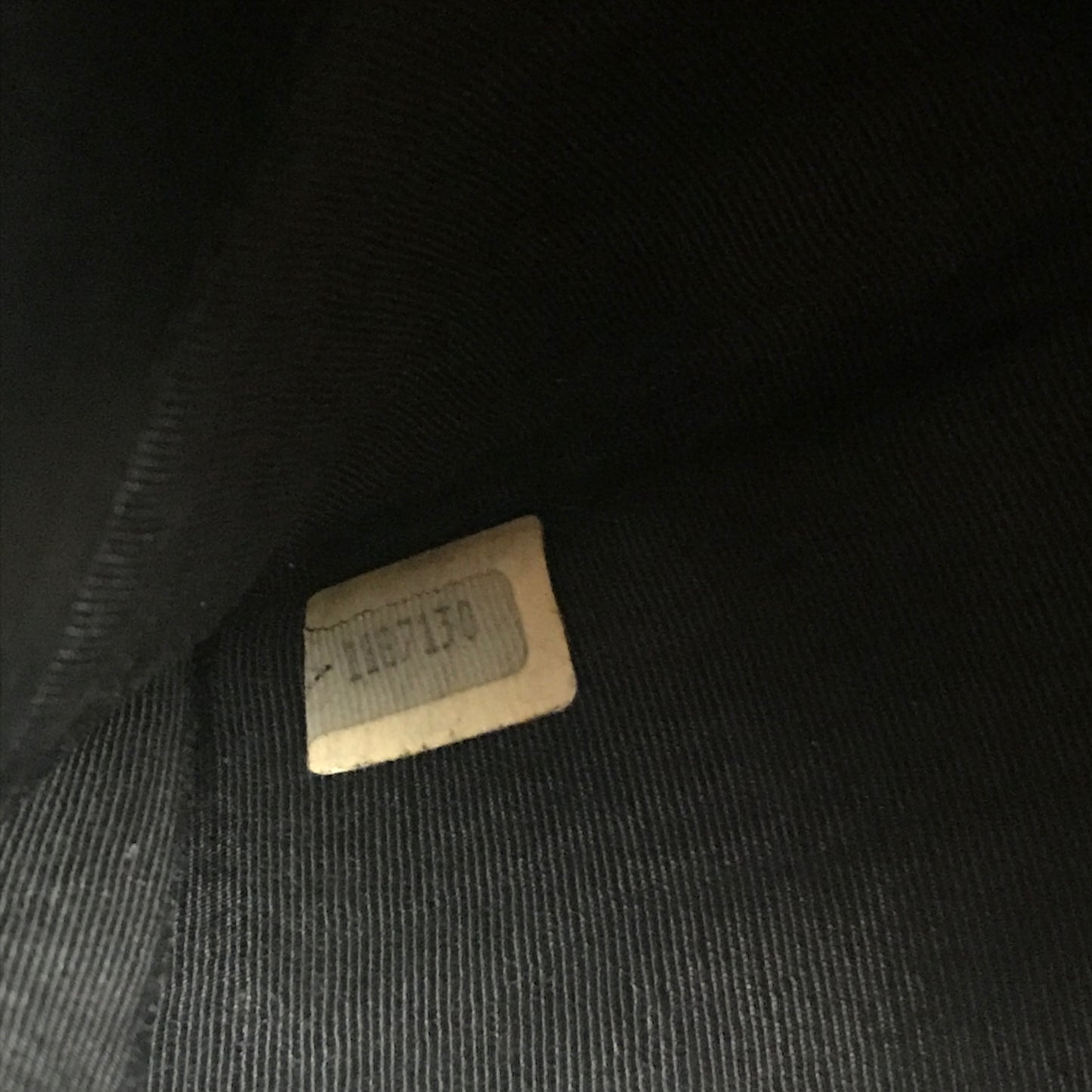 OLD CHANEL ラムスキン マトラッセ長財布(黒)