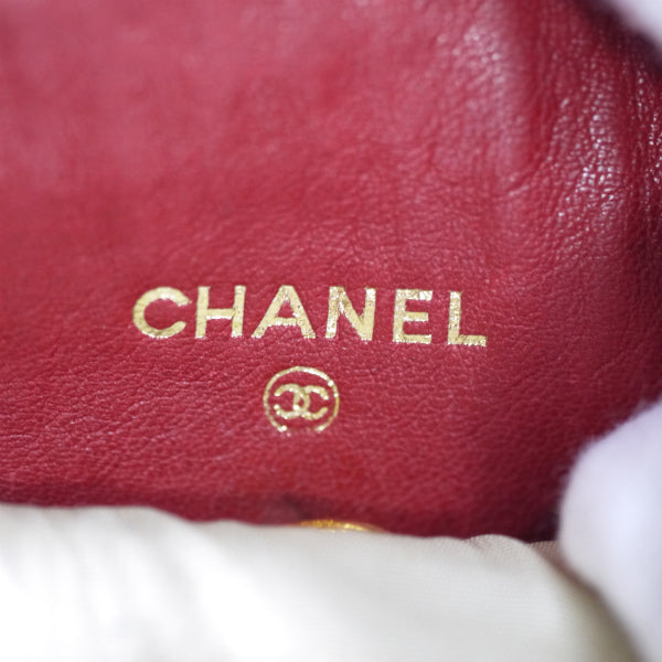 OLD CHANEL ココマーク メガネケース(赤)