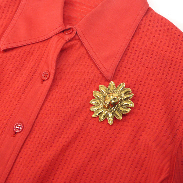 Vintage CHANEL ライオンブローチ 獅子