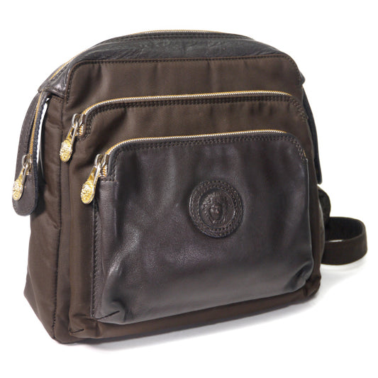 GIANNI VERSACE ミニリュック(茶)