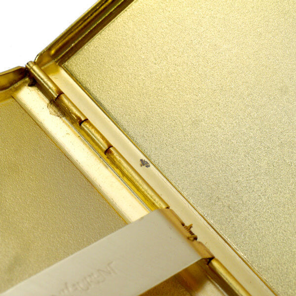 YVES SAINT LAURENT シガレット/カードケース(黒・赤)