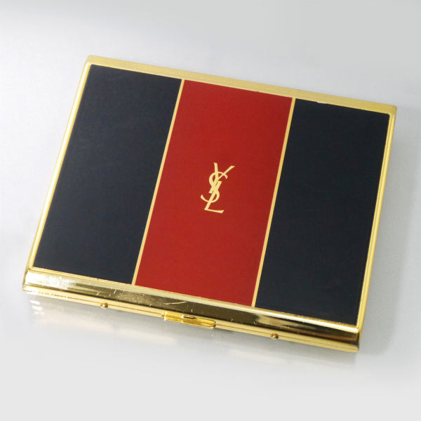 YVES SAINT LAURENT シガレット/カードケース（黒・赤） YVES SAINT LAURENT シガレット/カードケース（黒・赤