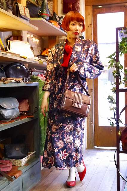 YVES SAINT LAURENT 2Wayショルダー(茶)