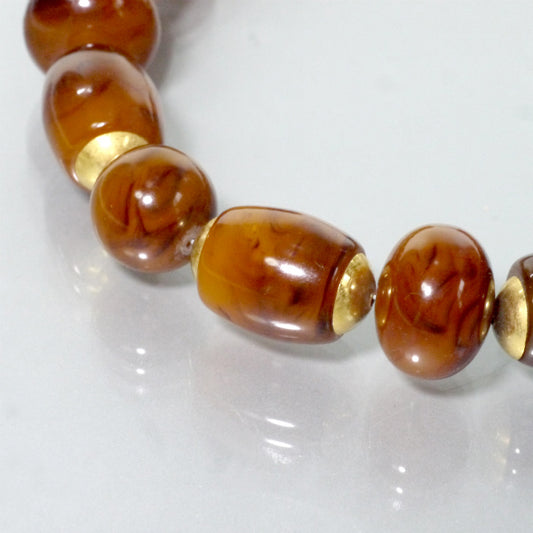 YVES SAINT LAURENT べっ甲ネックレス