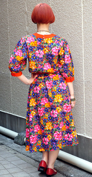 YVES SAINT LAURENT 花柄セットアップ