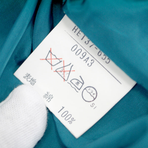 YSL コットン タイトスカート(ターコイズブルー)