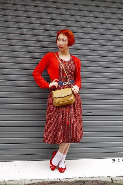 Cartier マストライン デザインフラップショルダー(マスタード)