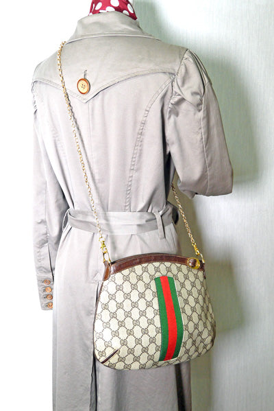 バッグ用チェーン ショルダーストラップ(ゴールド)