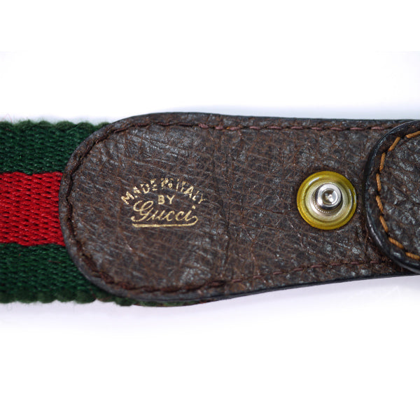 OLD Gucci シェリーライン ウエストベルト(シルバー)