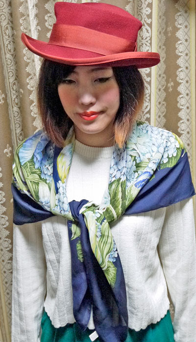 OLD Gucci オールドハット(ワインレッド)