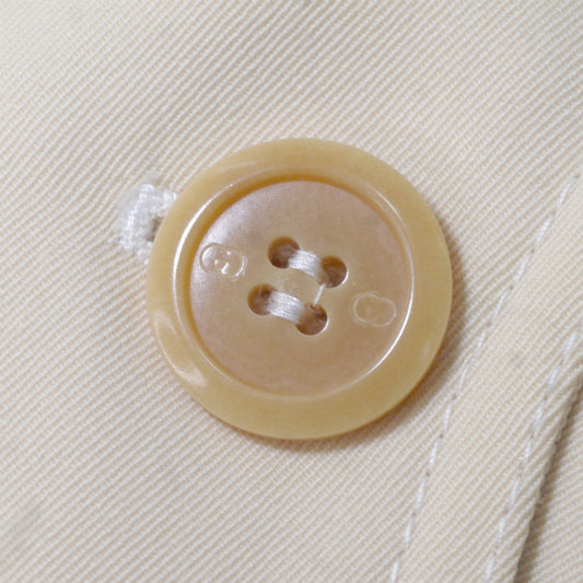 OLD Gucci 袖裏地1ボタンテーラードジャケット(クリーム)