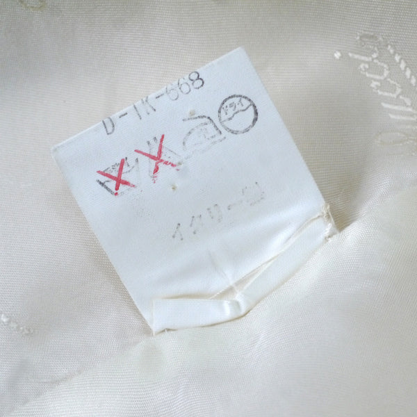 OLD Gucci 袖裏地1ボタンテーラードジャケット(クリーム)