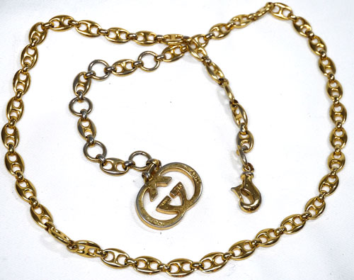 OLD Gucci ゴールドGGチェーン