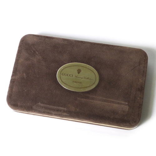 OLD Gucci ボールペン&ライターセット(茶)