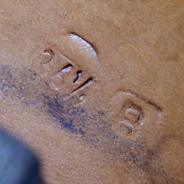 OLD Gucci 50s!シェリーライン レザーローファー ヒール(23.5cm・茶)