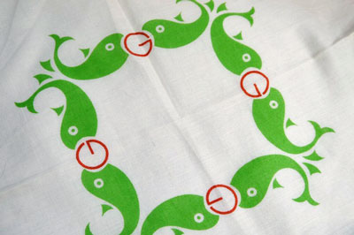 OLD Gucci クジラハンカチ